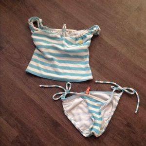 Two piece bathing suit